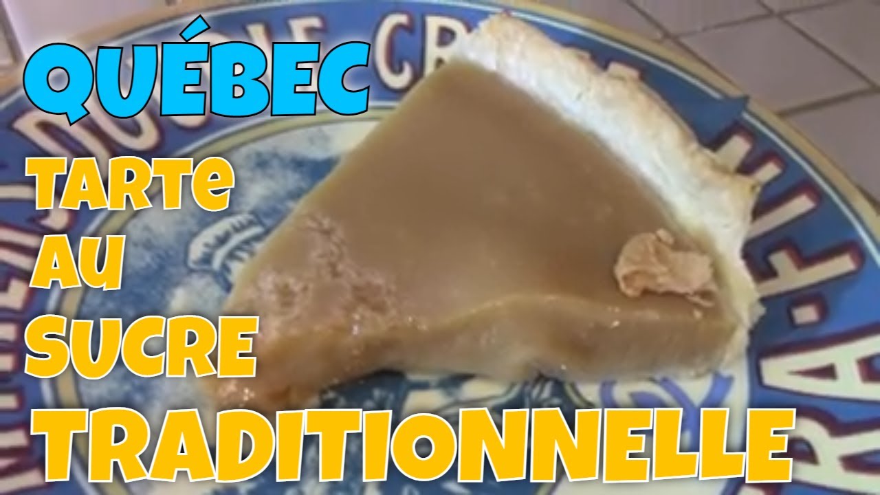 LA VRAI TARTE AU SUCRE TRADITIONNELLE DU QUÉBEC, FACILE ET RAPIDE, UN RÉGAL