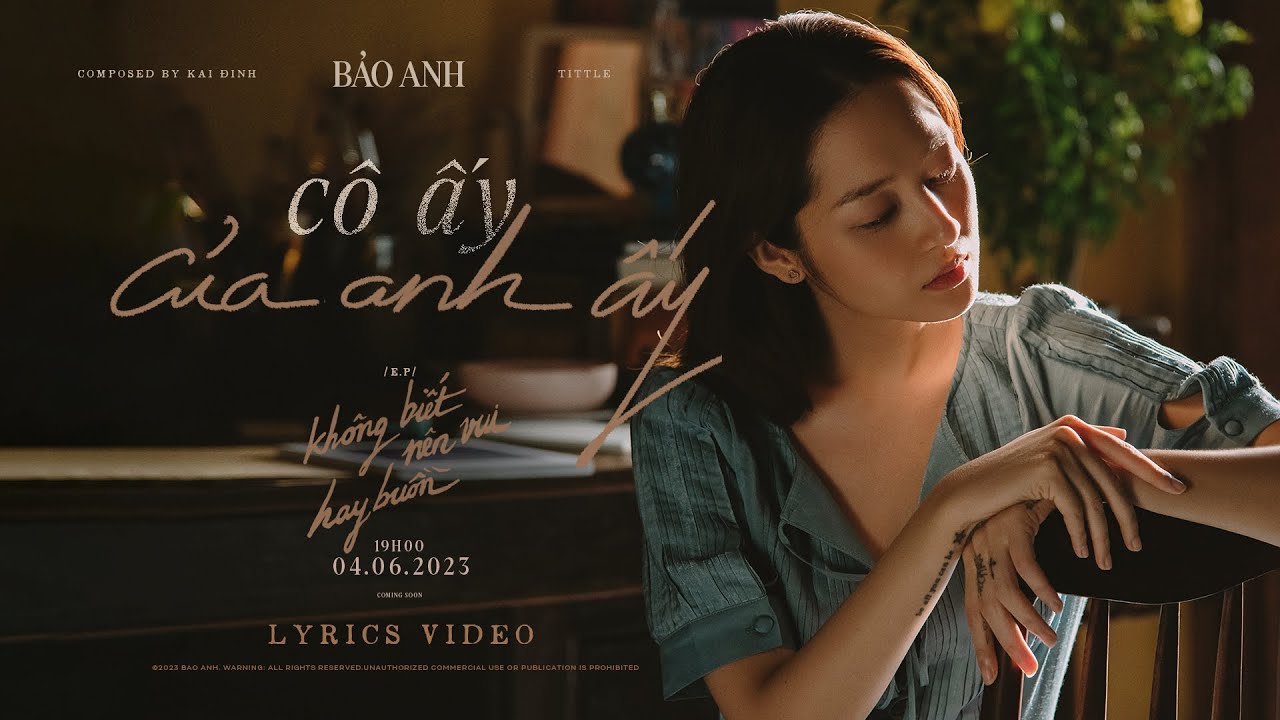 Cô Ấy Của Anh Ấy | Bảo Anh | Official Lyric Video