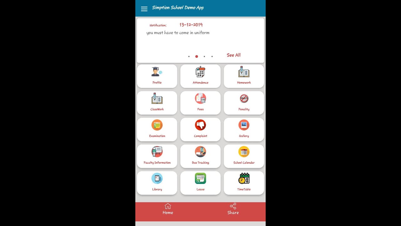 2026 Free Android App Demo For Smart School Management Software | Online Test,Live Class,fee payment