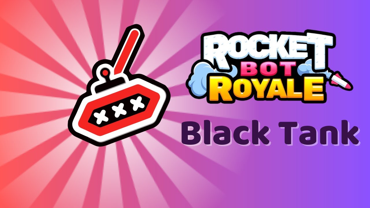 Black tank DESTROYS || A Rocket Bot Royale SUPER montage
