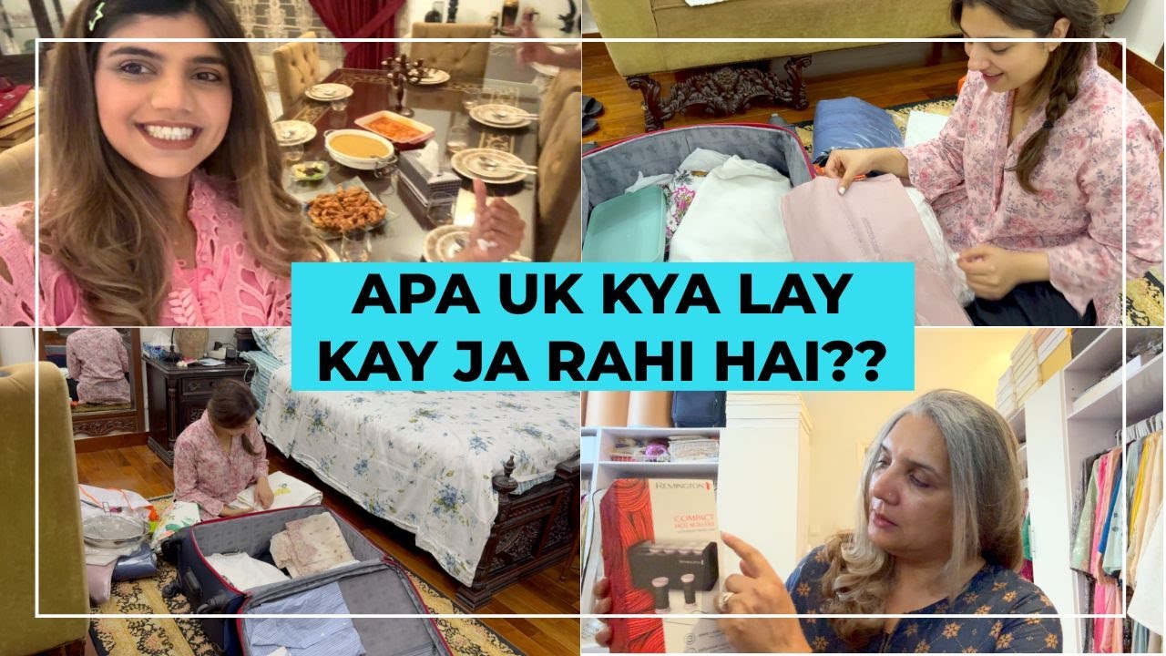 APA UK KYA LAY KAY JA RAHI HAI?? - Vlog