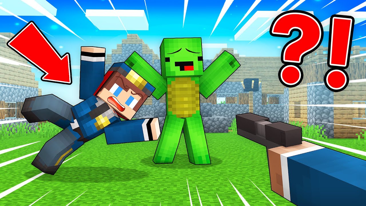 How Policeman JJ SAVED Mikey in Minecraft (Maizen)