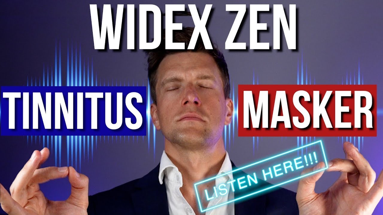 Послушайте ЗДЕСЬ, как работает тиннитус-маскер Widex Zen! Это ЛУЧШИЕ слуховые аппараты для облегч...