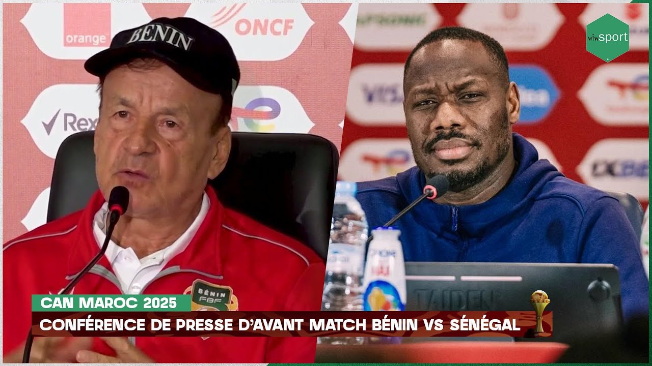 Conférence de Presse d'avant-match Bénin vs Sénégal