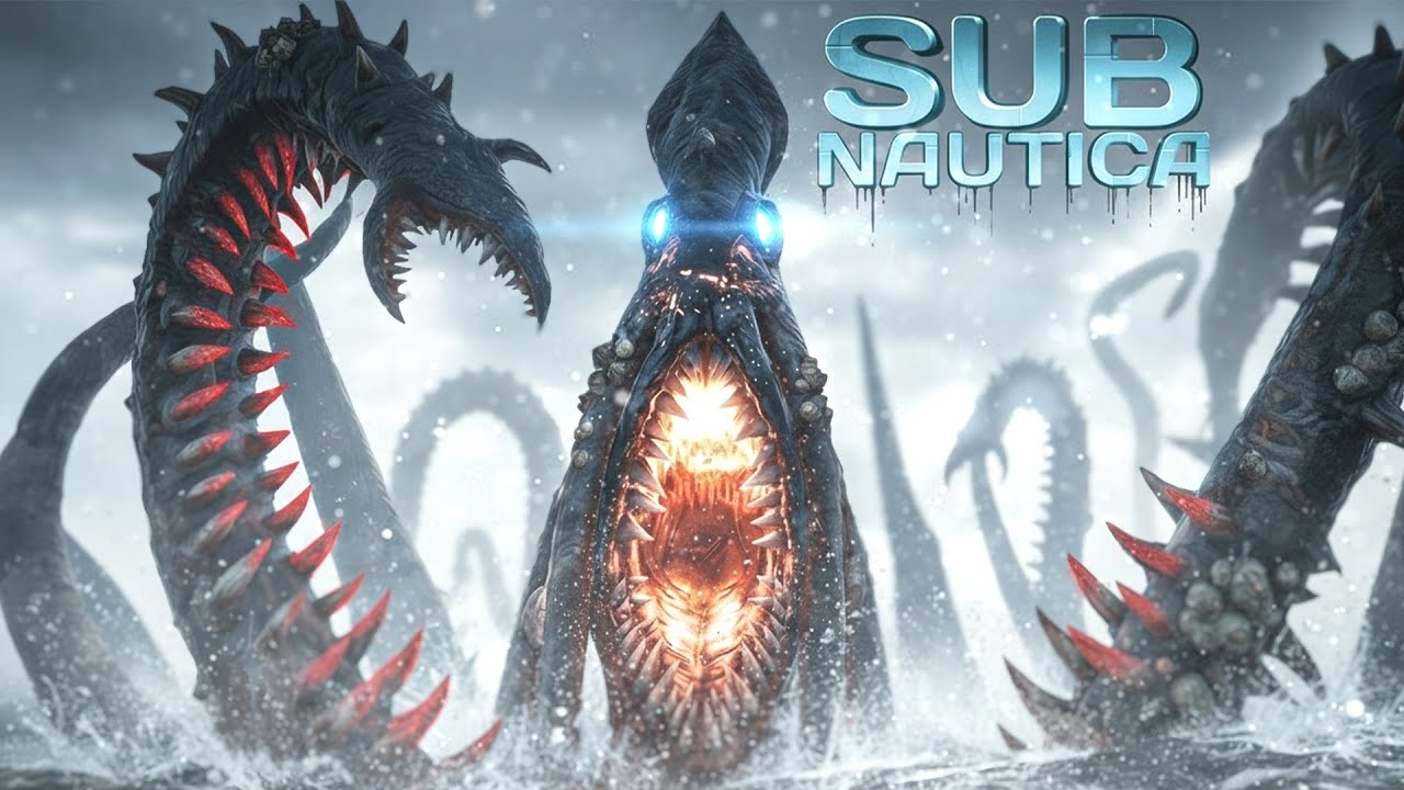 Subnautica: Project S.C.L - A Horrifying Leviathan builds its home with YOUR bones in the Dead Zone