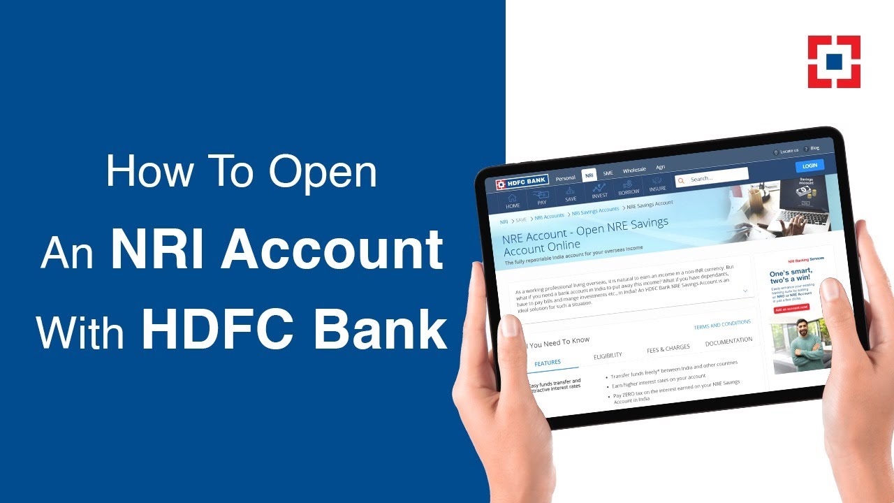 How To Open An NRI Account With HDFC Bank