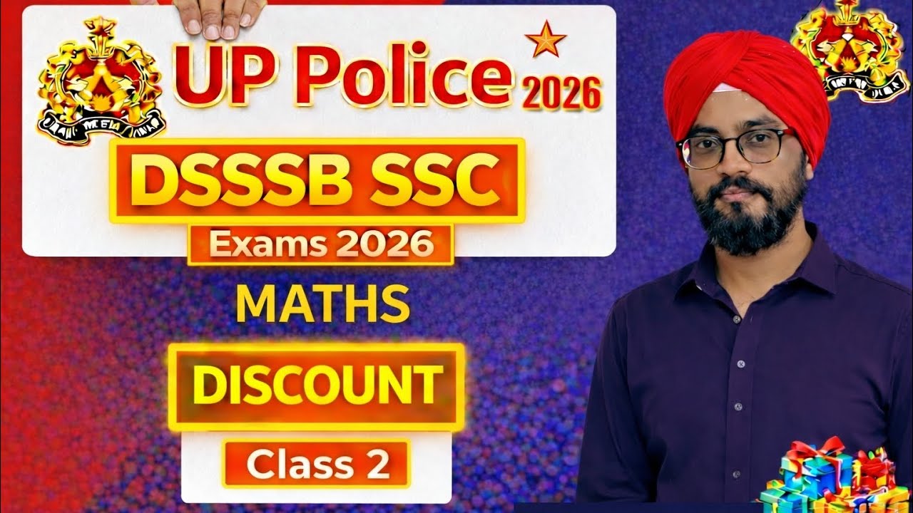 DISCOUNT CLASS-2. ||UP POLICE CONSTABLE AND SI 2026||.