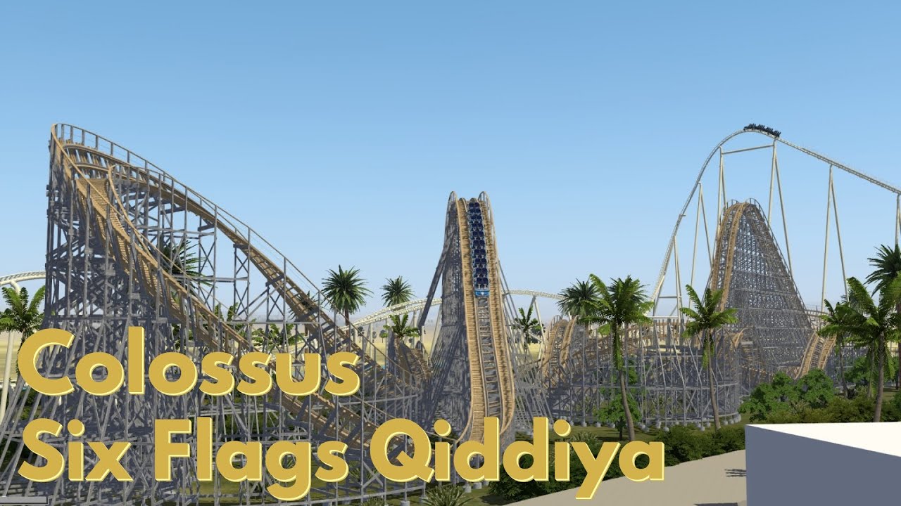 Colossus - Six Flags Qiddiya | GCI Infinity Flyer Coaster | NoLimits 2