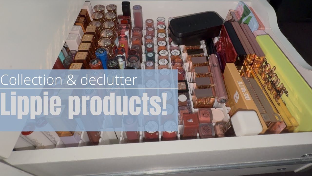 MAKEUP COLLECTION & DECLUTTER PART 4!!! Over 200+ lip products!! 