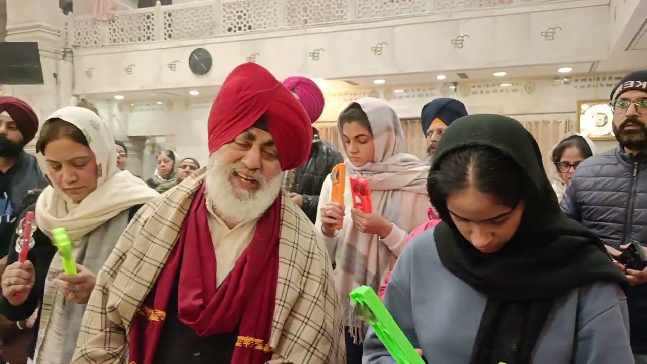 Shabad Chowki 🙏🏻🙏🏻 Gurdwara Sis Ganj Sahib Ji 🙏🏻🙏🏻