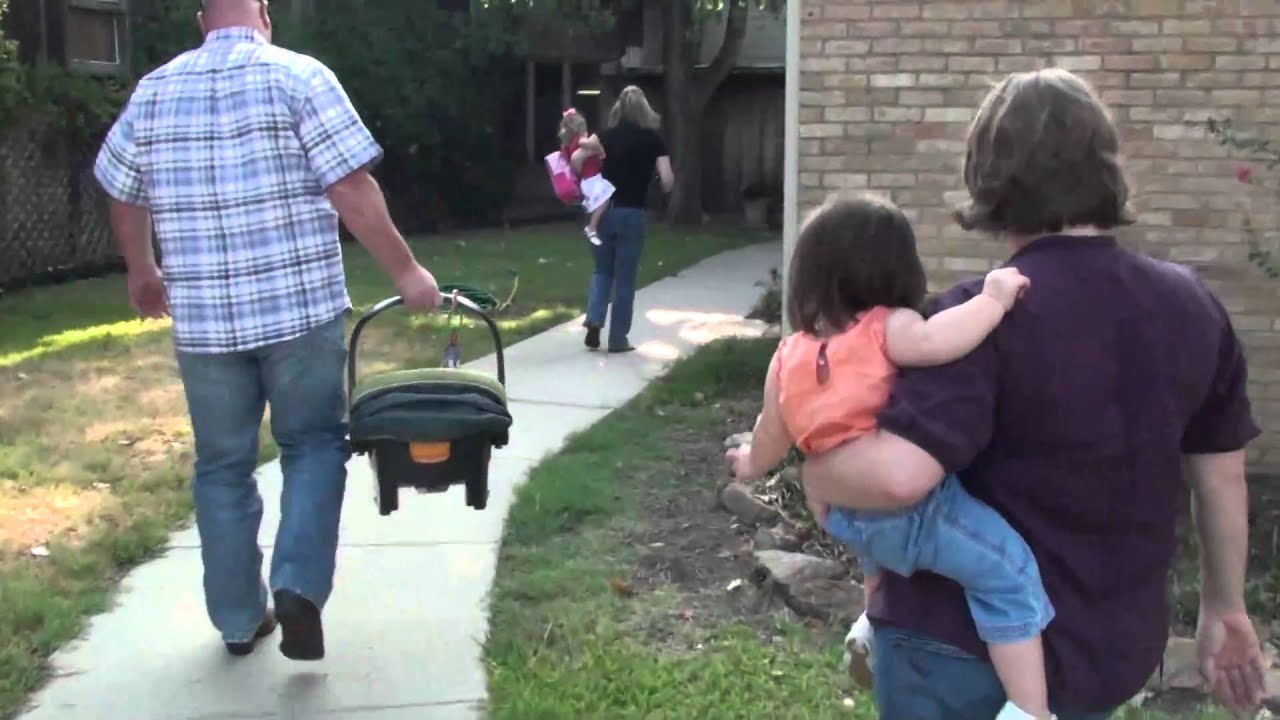 Georgia Lee's first day at school... ahem, daycare.