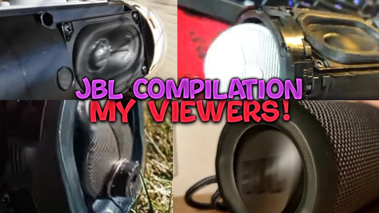 WOW! JBL COMPILATION MY VIEWERS! *Broken and r.i.p passive radiator*