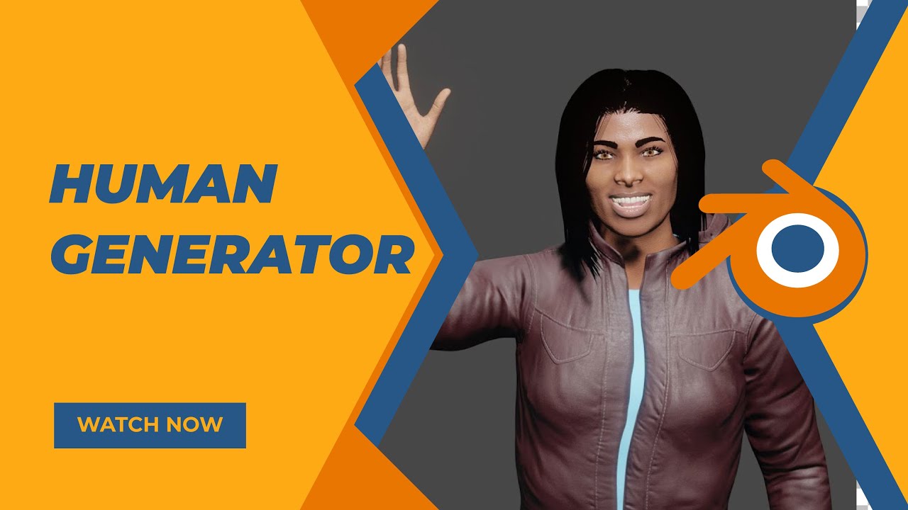 TUTO FR BLENDER : Human Generator