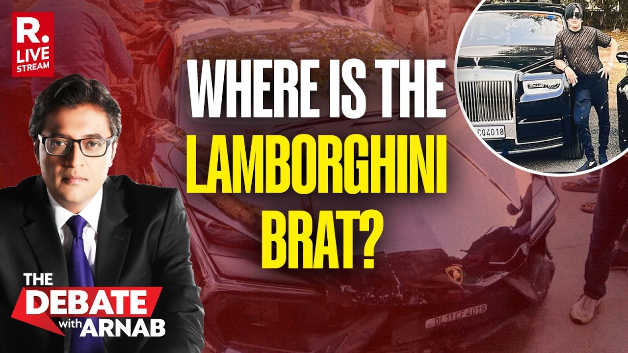 Debate With Arnab LIVE: Ghost Driver Planted To Save Kanpur Lamborghini Brat