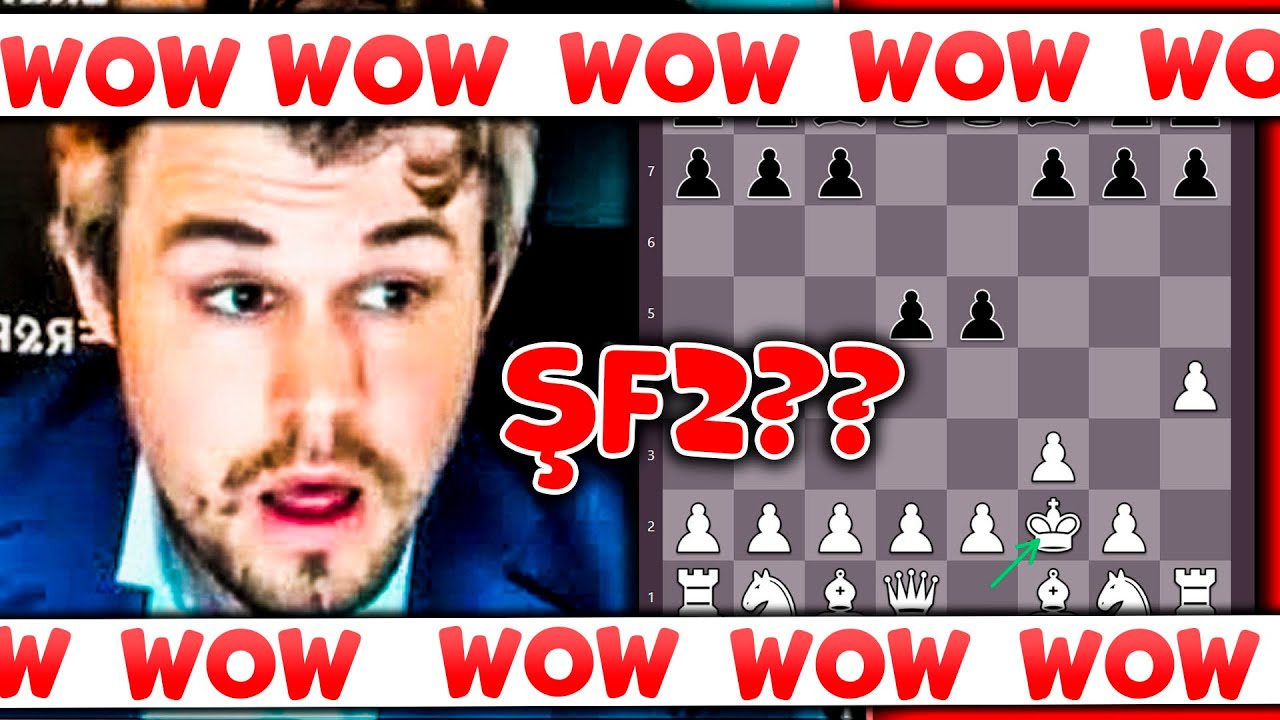 Türk Oyuncu Dünya Şampiyonu Magnus Carlsen'i Trolledi ve Açılışta f3-Şf2 Oynadı!