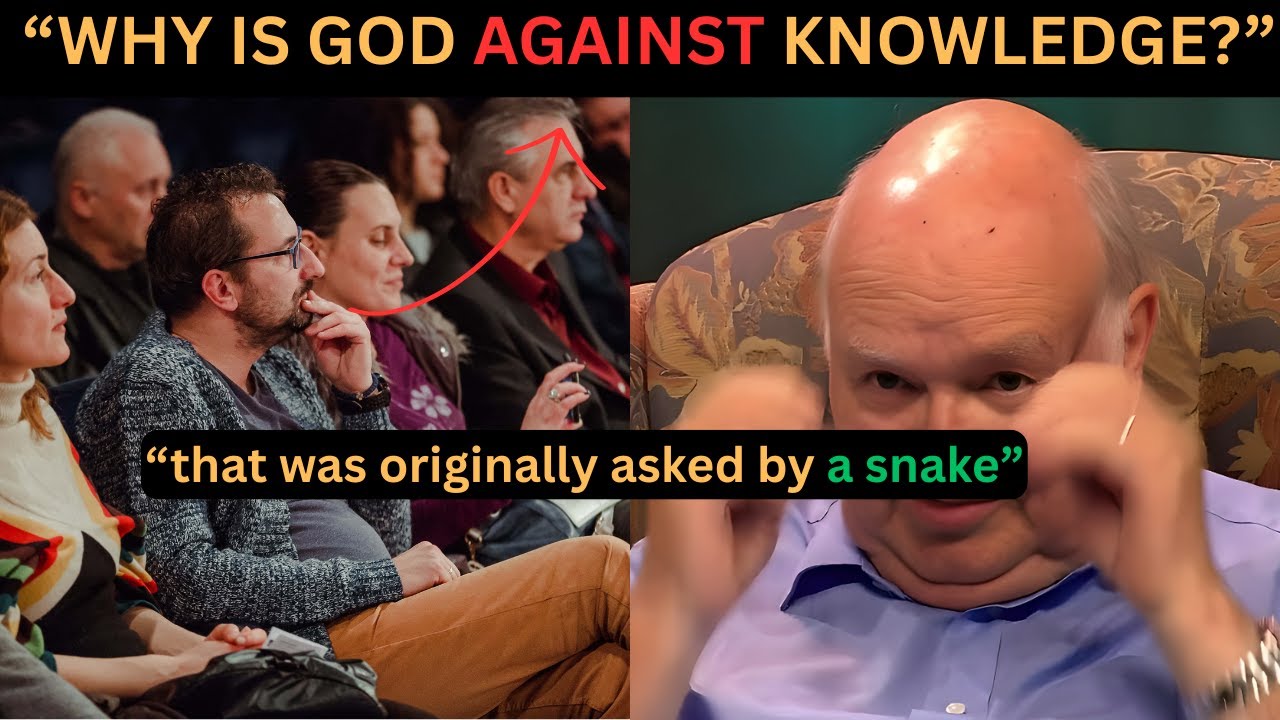 OXFORD professor Humbly answers an Atheist on the Tree of knowledge of GOOD and Evil-EPIC DEBATE