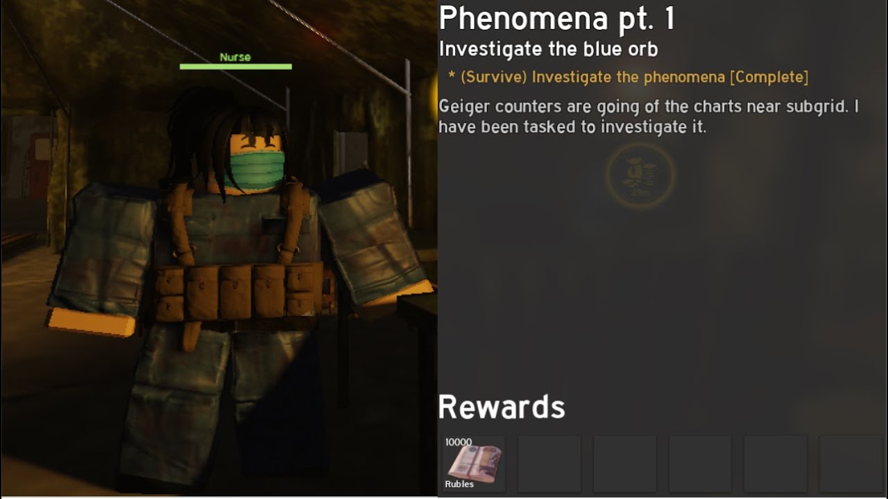Nurse Quest Phenomena pt. 1 Guide | Project Delta