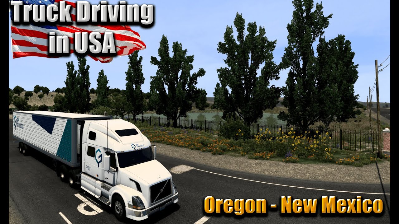 ДАЛЬНОБОЙ ПО США 🇺🇸 | OREGON - NEW MEXICO | HOUSEHOLD APPLIANCE | American Truck Simulator RP