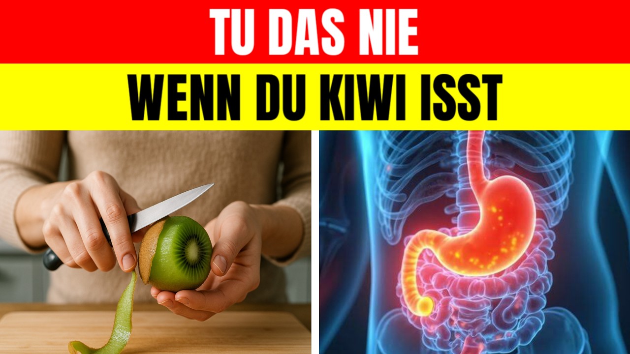 5 H&auml;ufige Fehler beim Kiwi-Essen die Ihrem K&ouml;rper Schaden