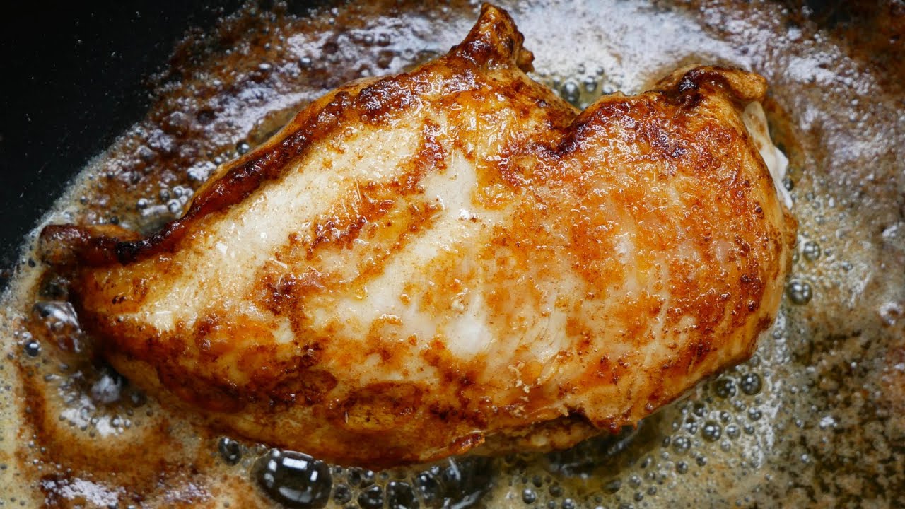 Saftigt kyllingebryst med temperaturstyring - Se hvordan du steger saftigt kyllingebryst uden skind
