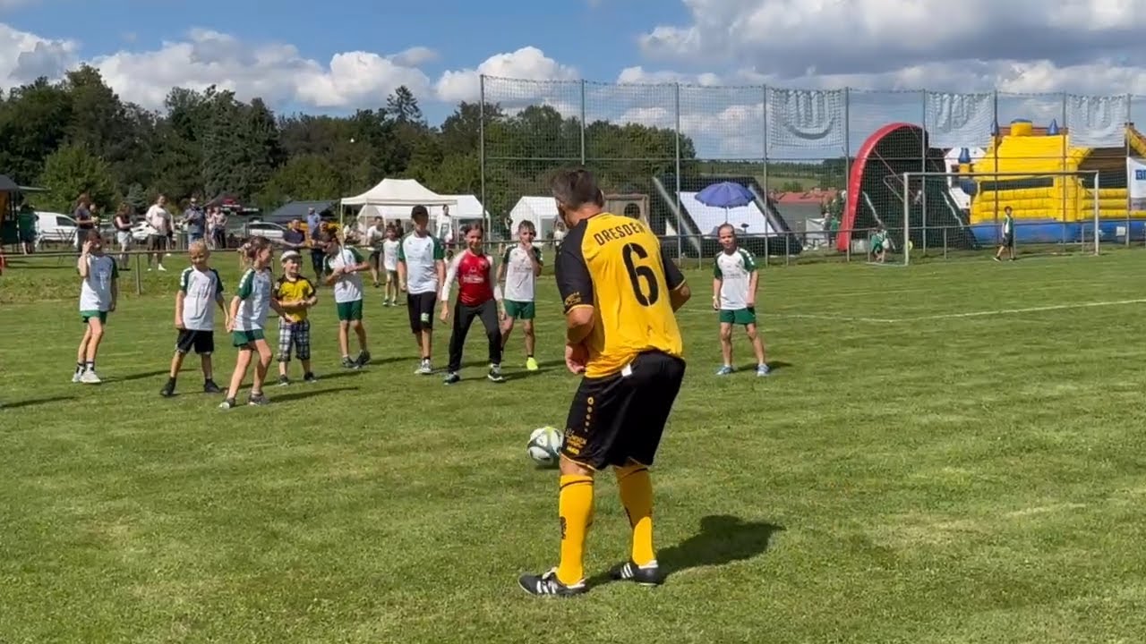 Dynamo Dresden in Hirschfeld zu Gast