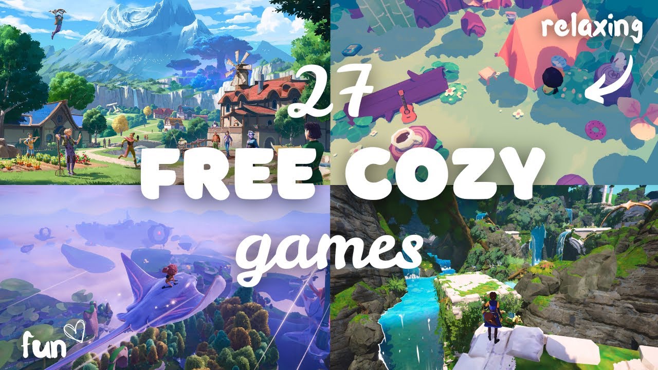 27+ FREE Cozy Games on PC/Steam!