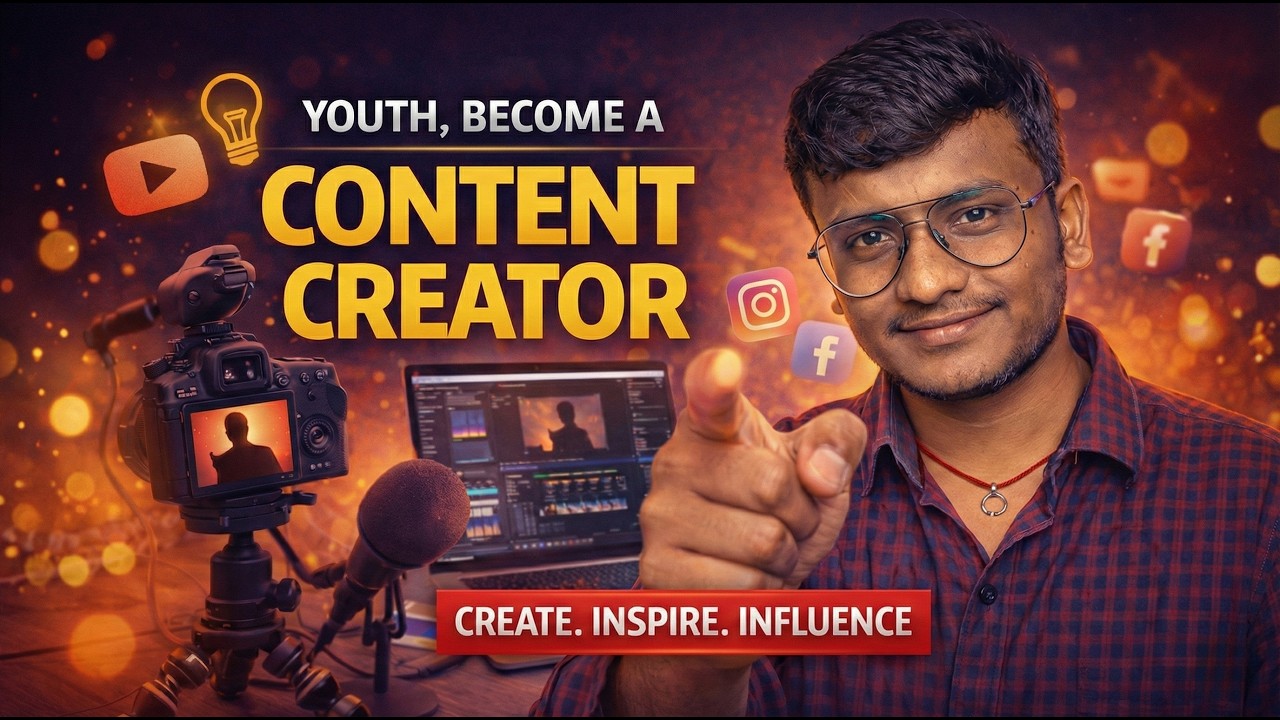 Content Creator Journey 2026 &mdash; Learning, Editing, Researching Every Day