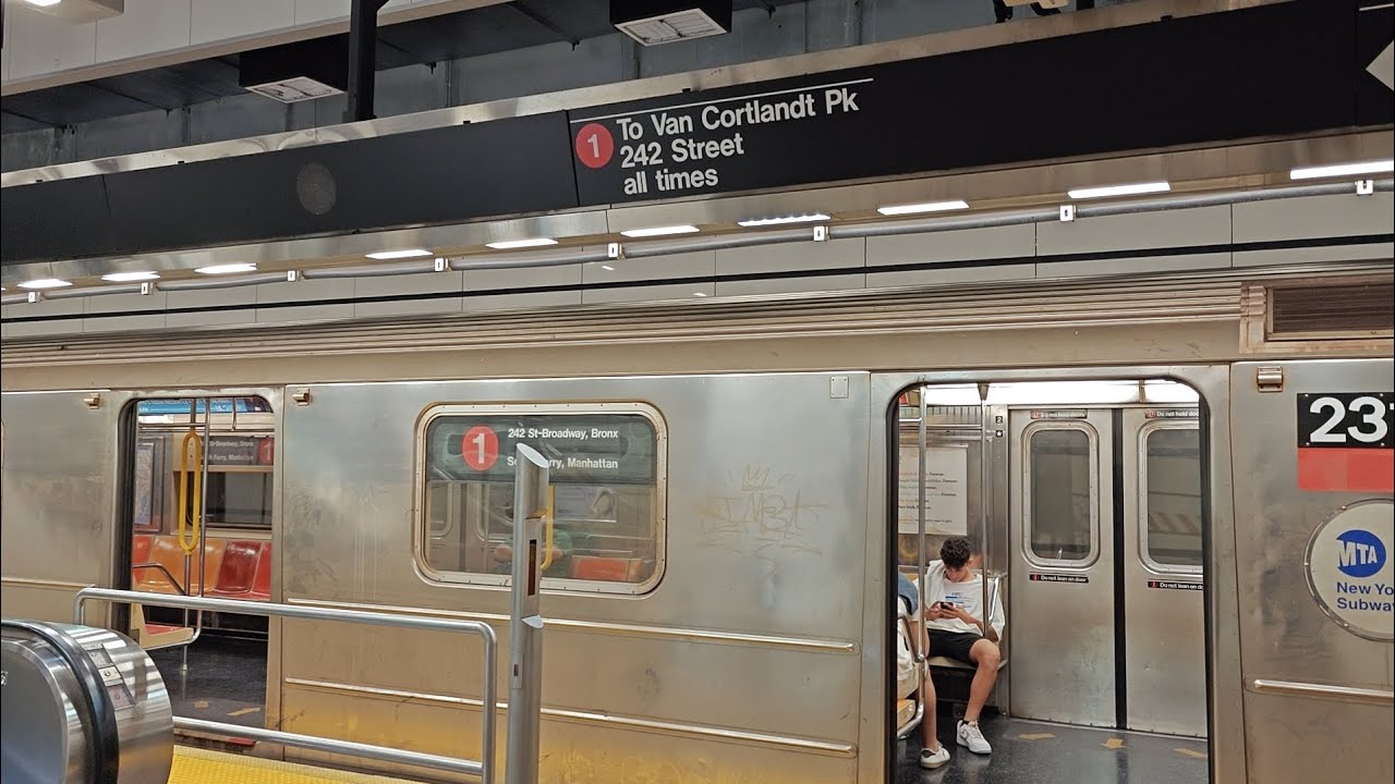 NYC Subway IRT R62A (1) Local Train Full Ride From South Ferry to Van Cortlandt Park - 242 Street