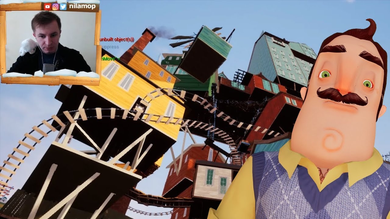 №1290: ГРОМАДНЫЙ ДОМ В ПРИВЕТ СОСЕД МОД КИТ - HELLO NEIGHBOR MOD KIT(STRANGE NEIGHBOR)