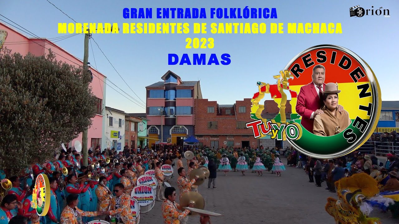 MORENADA RESIDENTES DE SANTIAGO DE MACHACA, GRAN ENTRADA FOLKLÓRICA 2023 (DAMAS)