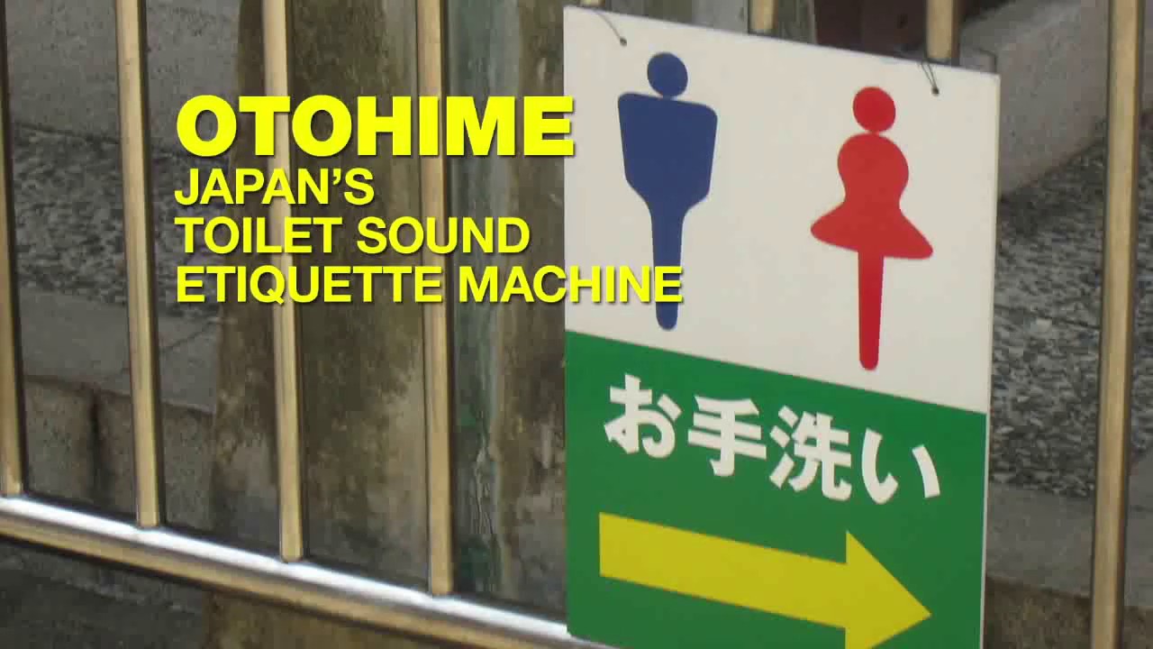 Otohime: The Japanese Toilet Sound Etiquette Machine