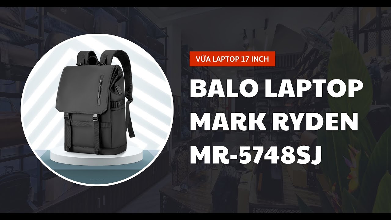 BALO LAPTOP MARK RYDEN MR-5748SJ CHỐNG NƯỚC 99%