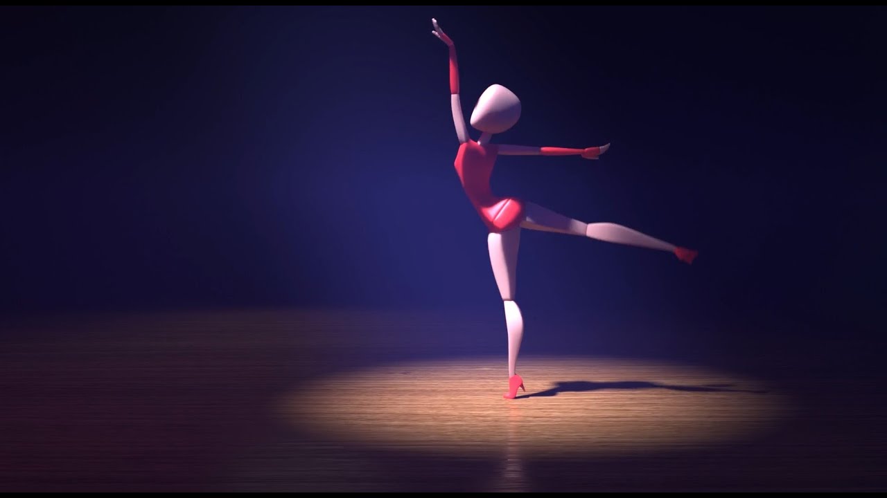 CGI 3D Animated Short: Ballet Dance - River Flows in You 🎵
