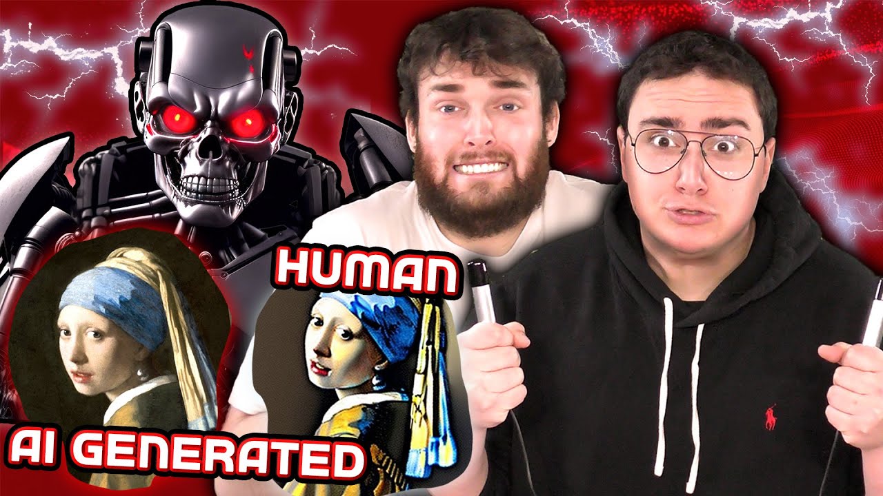 We Have To Win Or The AI Will SHOCK Us!! (Real vs. AI Generated Test)