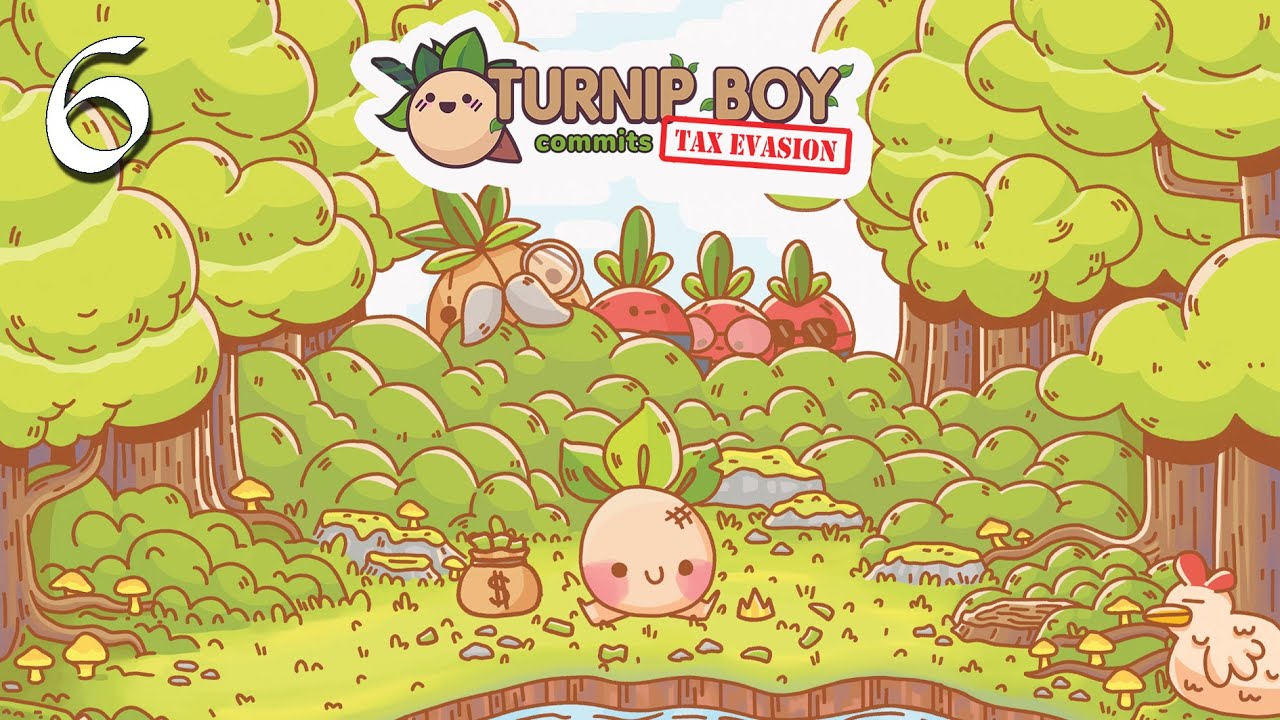 Turnip Boy Commits Tax Evasion ПРОХОЖДЕНИЕ - 6: Rin - Жуткая реальность