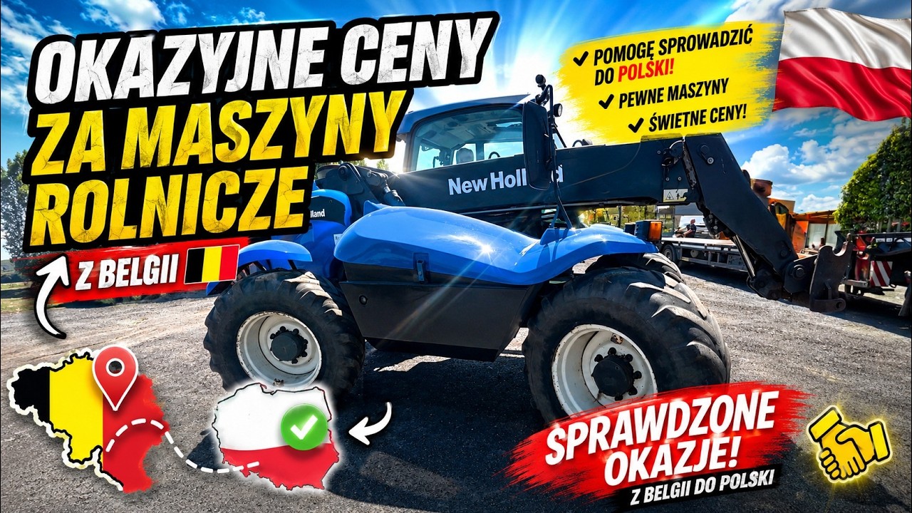 MASZYNY ROLNICZE W OKAZYJNYCH CENACH