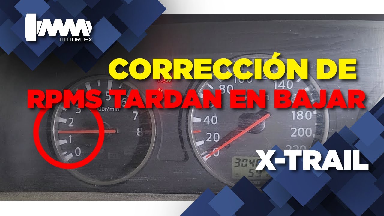 CORRECCI&Oacute;N DE REVOLUCIONES POR MINUTO | MOTORMEX