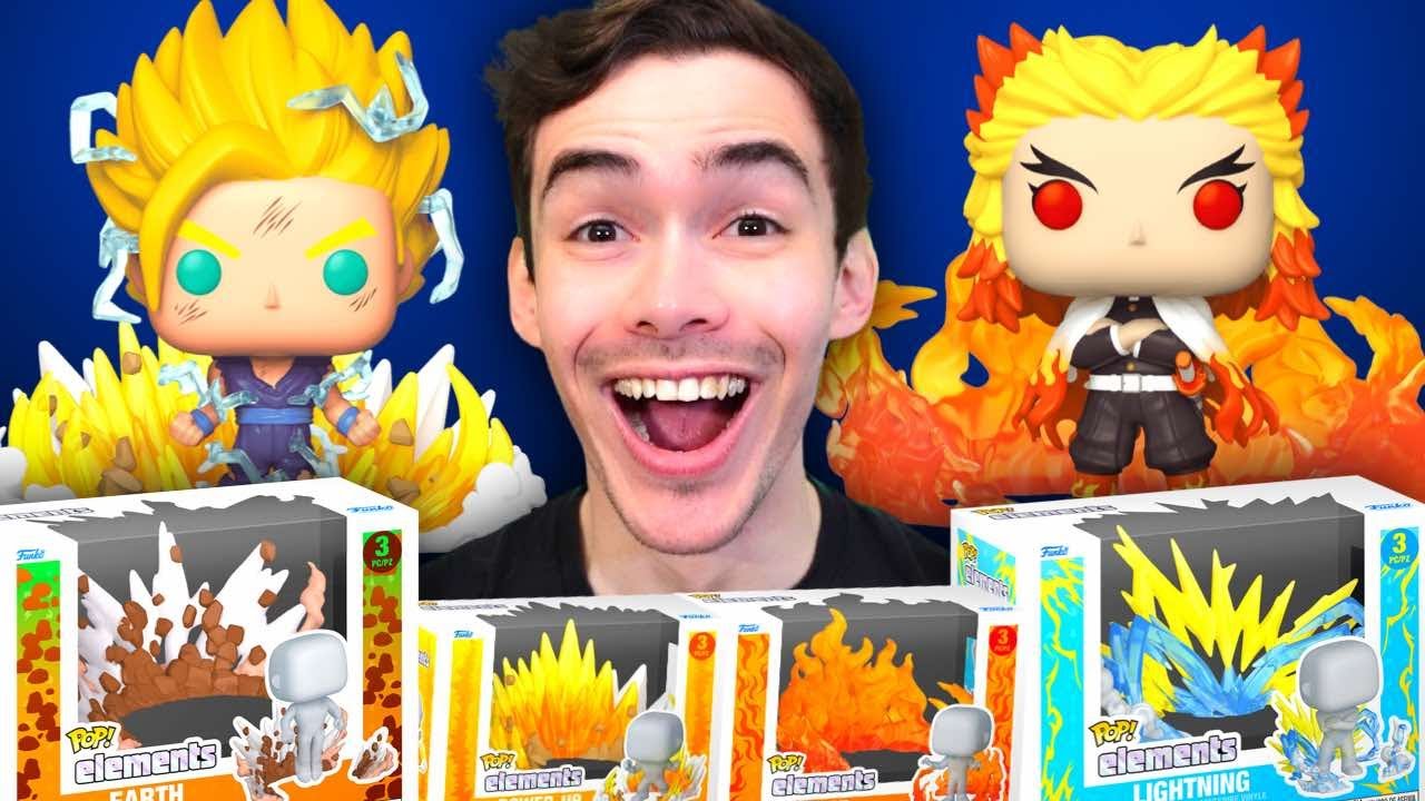 Переломный момент или просто шумиха? Распаковка Funko Pop Elements!