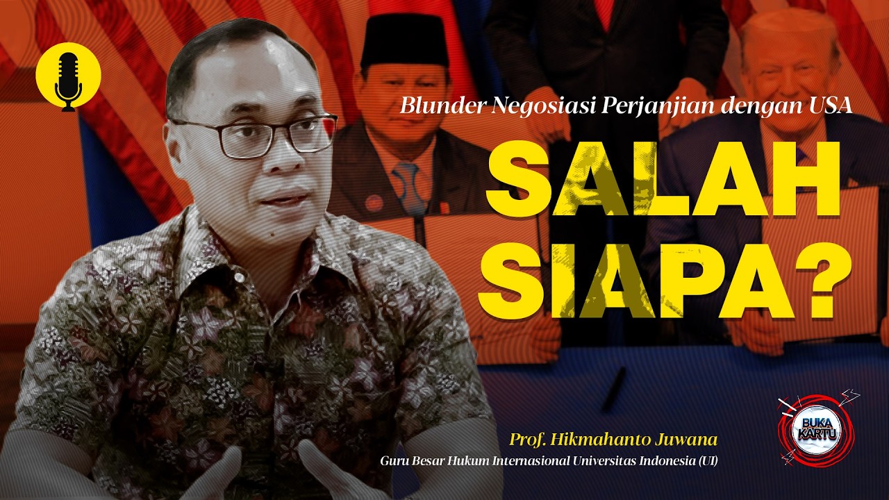Rusak Kedaulatan Indonesia? Bongkar Rahasia di Balik Perjanjian dengan USA! | Prof Hikmahanto Juwana