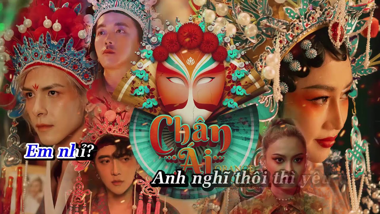 CHÂN ÁI - KARAOKE ver's có RAP | ORANGE x KHÓI x CHÂU ĐĂNG KHOA ( BEAT GỐC )