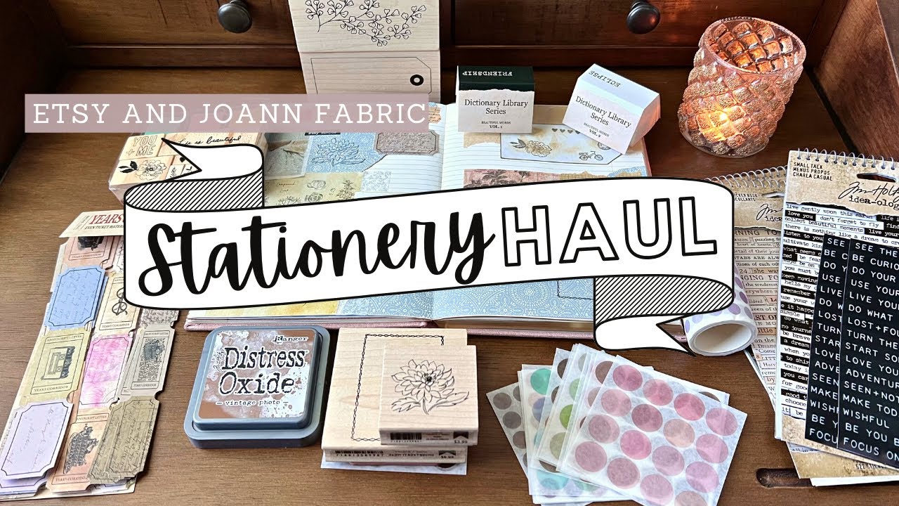 Stationery Haul! | Calming ASMR