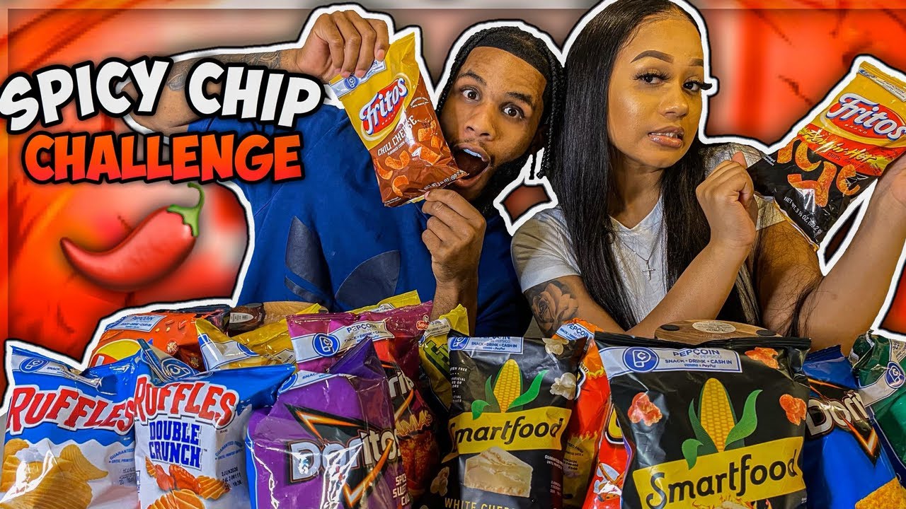 SPICY CHIP CHALLENGE !!! ( FUNNIEST EVER !!)
