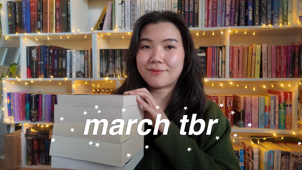 books i want to read in march + my reading journal setup ✦