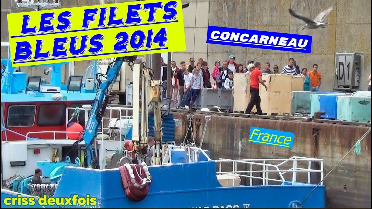 Festival des Filets bleus ; Port de Pêche de Concarneau ; Finistère ; Bretagne ; France