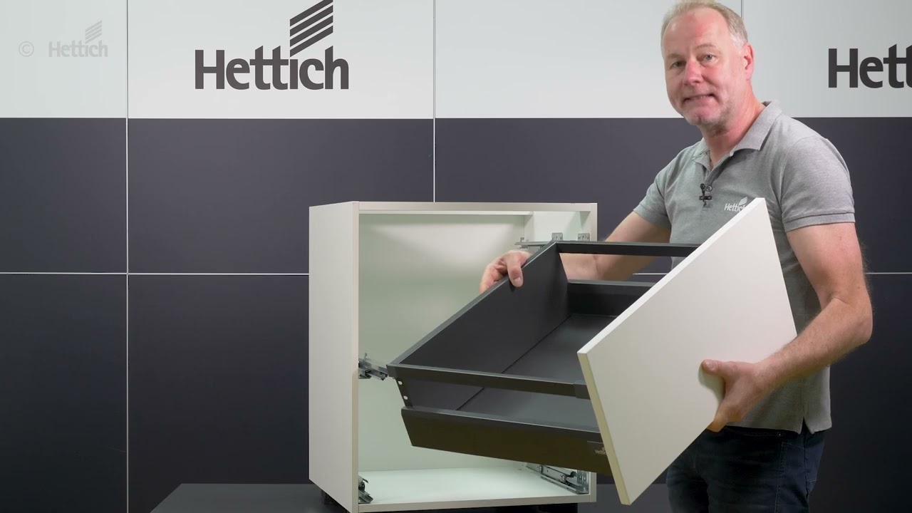 Paul erklärt's: Hettich-Führung in Küchenmöbeln austauschen | Hettich