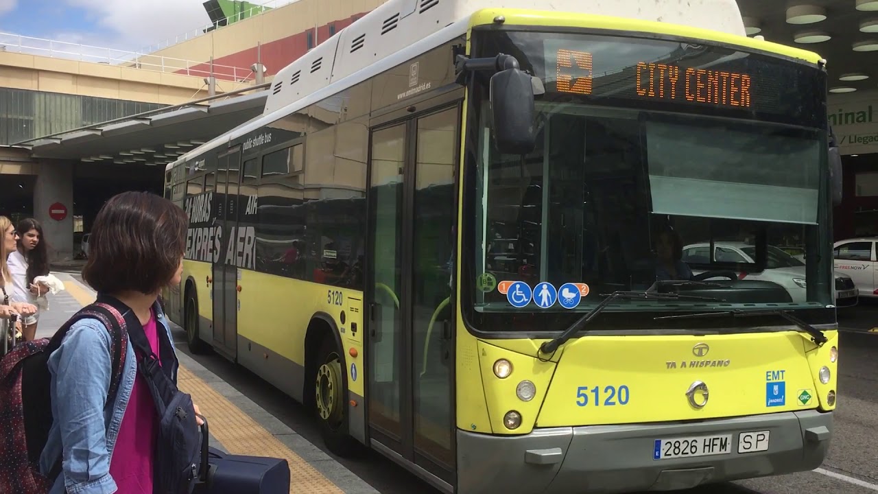 BUS AEROPUERTO DE MADRID-BARAJAS AL CENTRO DE LA CIUDAD