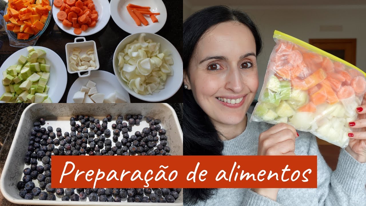 Preparação de alimentos | meal prep para congelar: bases sopa, legumes, fruta, proteína animal+dicas