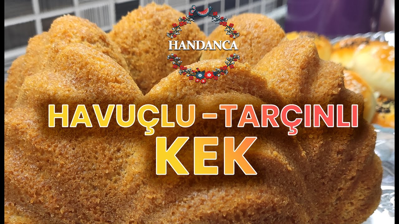Havuçlu Tarçınlı Kek Tarifi 👌 | Havuçlu tarçınlı nefis kolay kek tarifi ✅