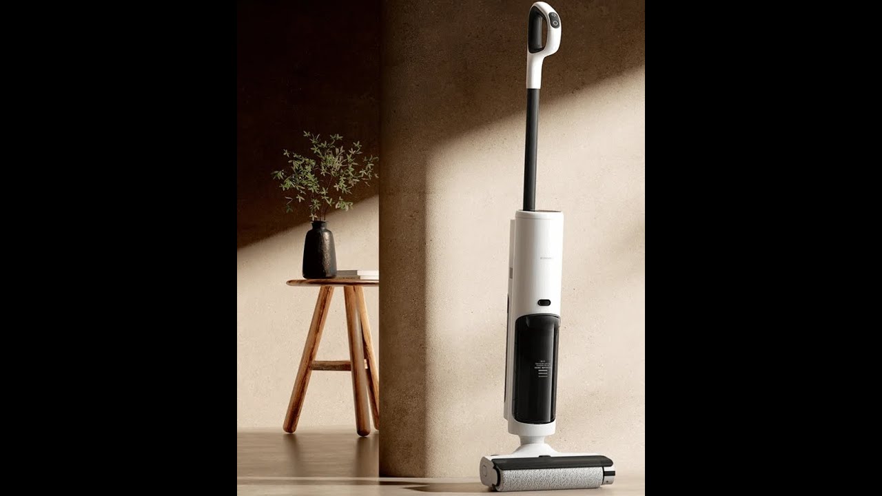 Xiaomi Truclean W20 Wet and Dry Vacuum Cleaner, cleaning and mopping to remove stubborn stains.