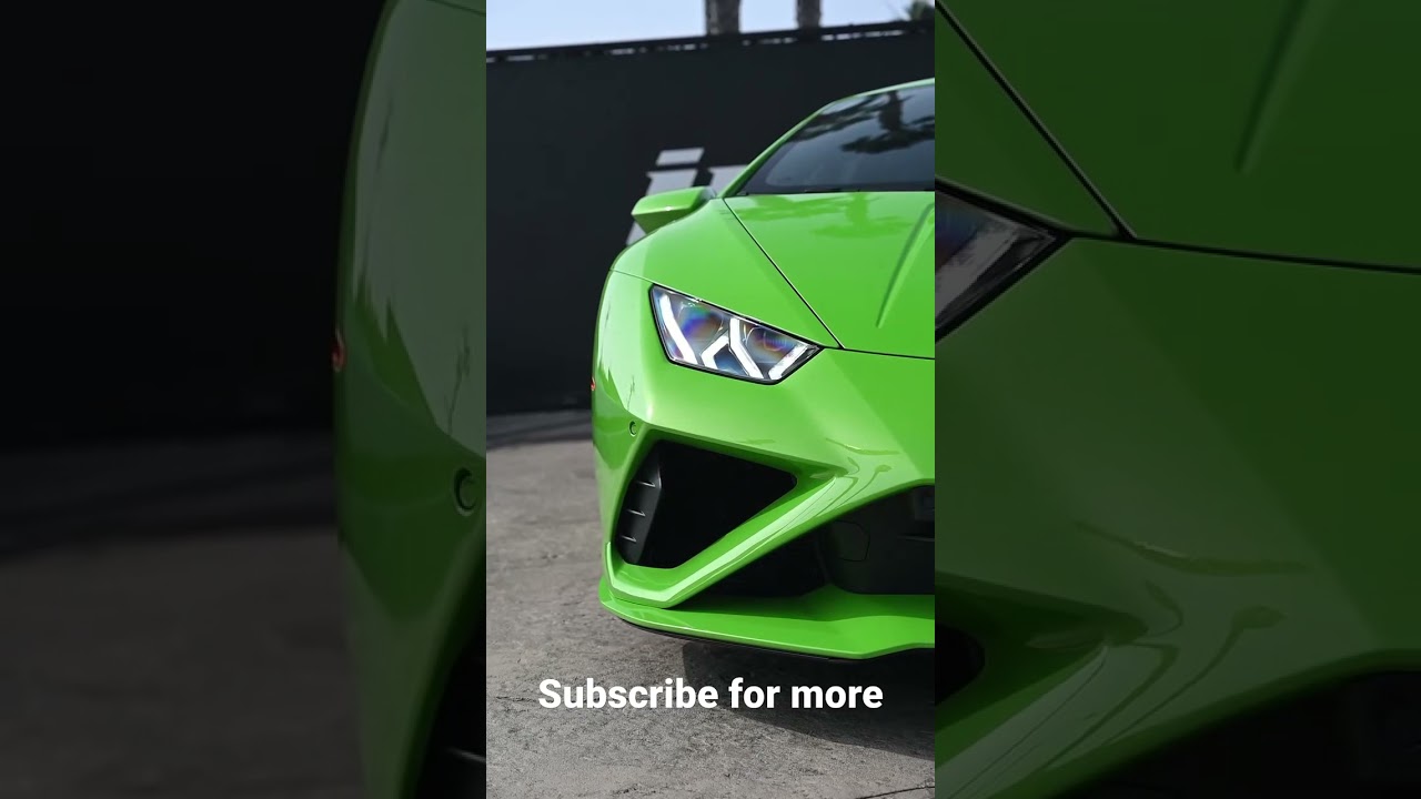 Verde Mantis on this 2021 Huracan EVO looks